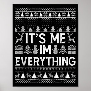 Ik heb alles wat ik wil voor Kerstmis Het is mij,  Poster