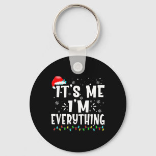 Ik heb alles wat ik wil voor kerstmis Het is mijze Sleutelhanger