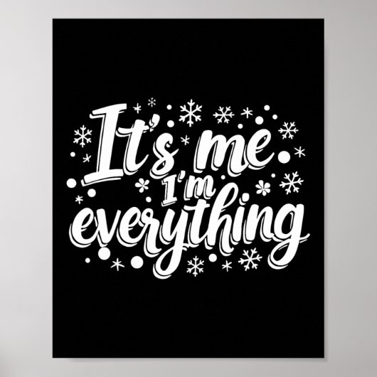 Ik heb alles wat ik wil voor Kerstmis, ik ben het Poster (Voorkant)