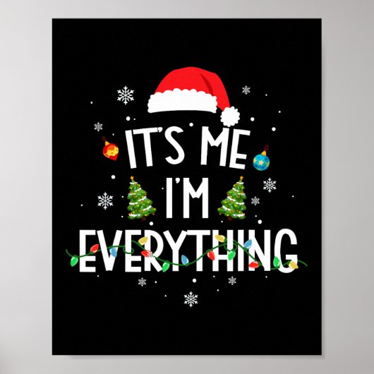 Ik heb alles wat ik wil voor Kerstmis, ik ben het  Poster (Voorkant)