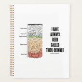Ik heb altijd de dikke huidlaag genoemd planner (Voorkant)