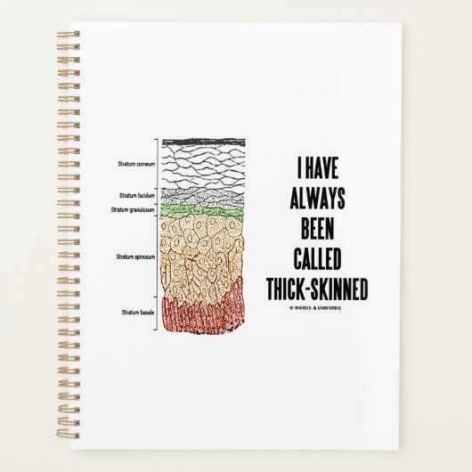 Ik heb altijd de dikke huidlaag genoemd planner (Voorkant)