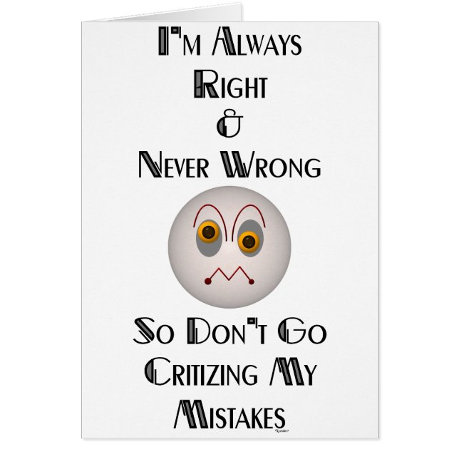 Ik heb altijd gelijk (Voorkant)