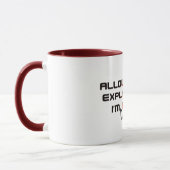 Ik heb altijd gelijk Grad Mug - Grappige afstudeer Mok (Links)
