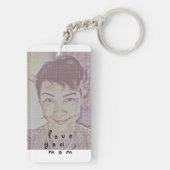 Ik heb altijd moeder nodig sleutelhanger (achterkant)