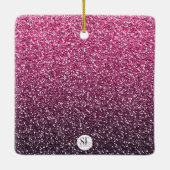 IK HEB ALTIJD RECHT OP ALLE KLANTGLITTERS KERAMISCH ORNAMENT (Achterkant)