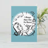 Ik heb altijd tijd voor Bunco door Artinsped Kaart (Staand voorkant)