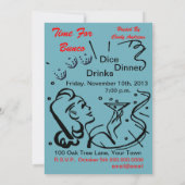 Ik heb altijd tijd voor Bunco door Artinsped Kaart (Achterkant)