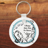 Ik heb altijd tijd voor Bunco door Artinsped Sleutelhanger (Voorkant)