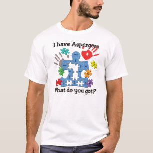Ik heb Aspergers Funny Unique T shirt