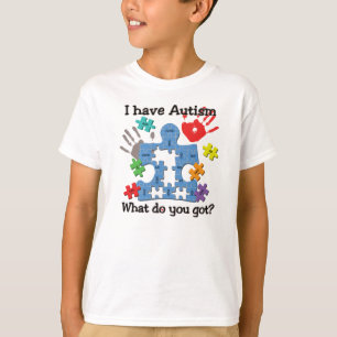 Ik heb Autism Funny Unieke T-shirt