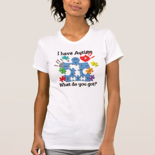 Ik heb Autism Funny Unieke T-shirt
