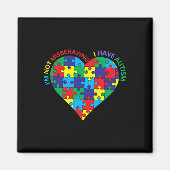 Ik heb autisme - het verwekken van autisme magneet (Voorkant)