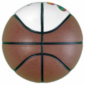 Ik heb autisme kleurrijk gepersonaliseerd basketbal (Rechts)