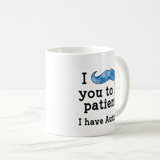 Ik heb autisme koffiemok (Voorkant rechts)