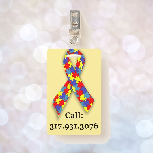 Ik heb autisme soms, ik doe mee met ID Badge Call