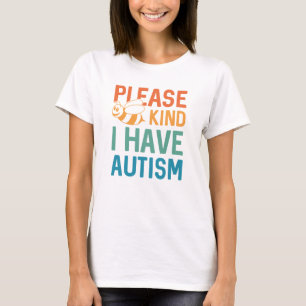 Ik heb autisme t-shirt