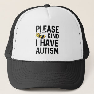 Ik heb autisme trucker pet