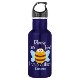 Ik heb autisme. waterfles 
