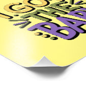 Ik heb baby - Mardi gras design Foto Afdruk (Hoek)