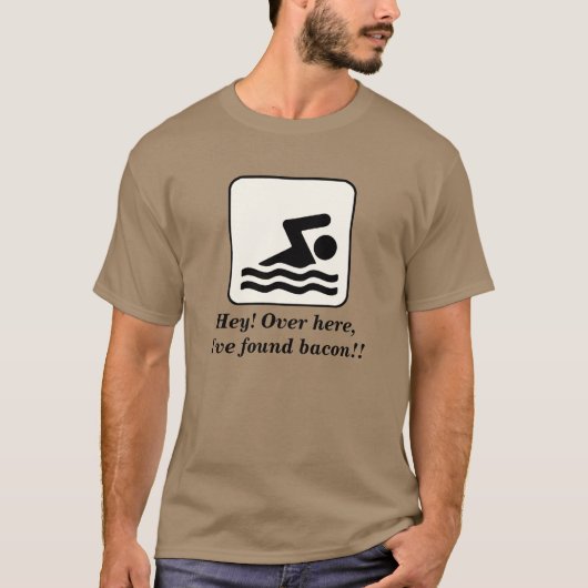 Ik heb Bacon Shirt gevonden (Voorkant)