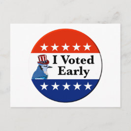 Ik heb begin 2026 gestemd briefkaart