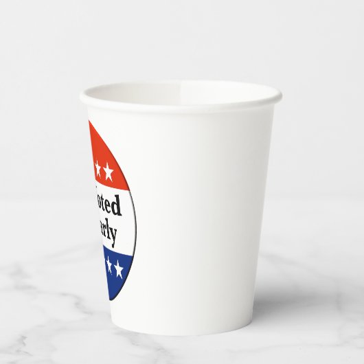 Ik heb begin 2026 gestemd papieren bekers (Links)