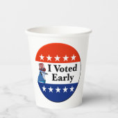 Ik heb begin 2026 gestemd papieren bekers (Voorkant)