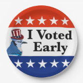 Ik heb begin 2026 gestemd papieren bordje (Voorkant)