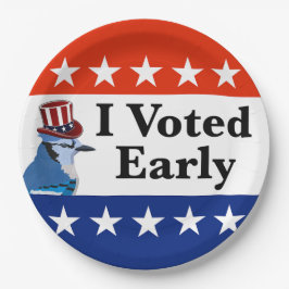 Ik heb begin 2026 gestemd papieren bordje