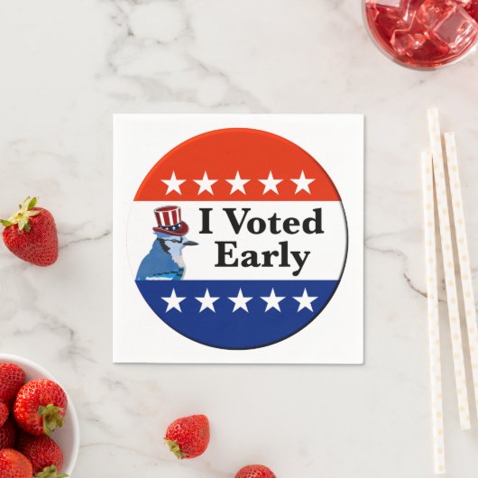 Ik heb begin 2026 gestemd servet (Insitu)