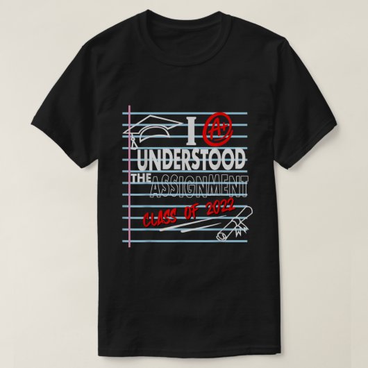 Ik heb begrepen dat Afstuderen S ingedeeld is in d T-shirt (Design voorkant)
