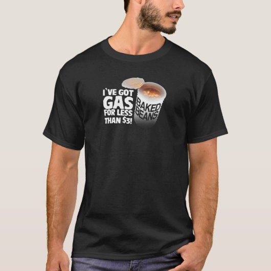 Ik heb benzine voor minder dan 3 m. t-shirt (Voorkant)