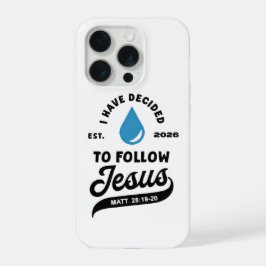 Ik heb besloten Jezus te volgen Christelijke telef iPhone 15 Pro Case