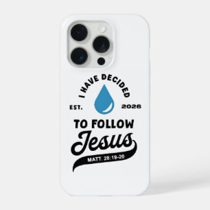 Ik heb besloten Jezus te volgen Christelijke telef iPhone 15 Pro Case