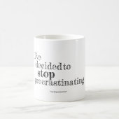 Ik heb besloten om te stoppen met provocerende Mok (Center)