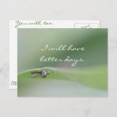 Ik heb betere dagen Briefkaart (Voorkant / Achterkant)