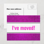 Ik heb bewegende briefkaarten verplaatst met faux  (Voorkant / Achterkant)