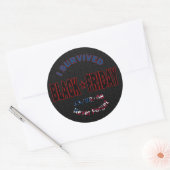 Ik heb Black Friday Sticker overleefd (Envelop)