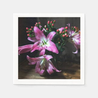 Ik heb bloemen meegenomen! servet