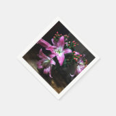 Ik heb bloemen meegenomen! servet (Hoek)