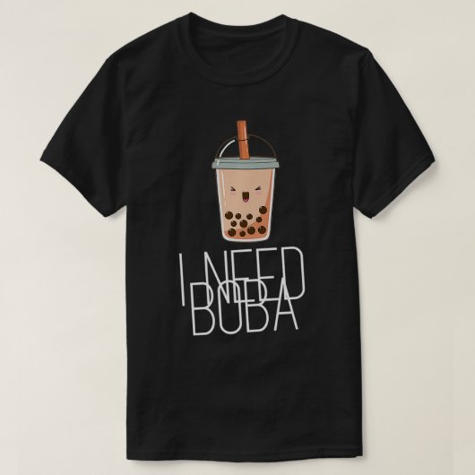 Ik heb Boba Premium nodig T-shirt (Design voorkant)