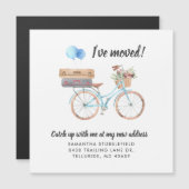 Ik heb Boho Chic Moving Aankondiging van het Adres (Voorkant / Achterkant)