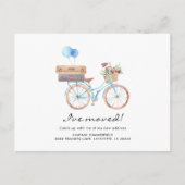 Ik heb Boho Chic Waterverf verplaatst Aankondigingskaart (Voorkant)