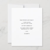 Ik heb Boho Home Budget Moving Aankondiging verpla (Achterkant)