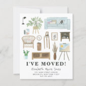 Ik heb Boho Home Budget Moving Aankondiging verpla (Voorkant)