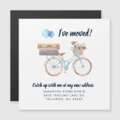 Ik heb Boho Moving Home Adres Aankondiging verplaa (Voorkant / Achterkant)