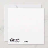 Ik heb Boos Leuke Ghost Inspirivity Halloween Feestdagenkaart (Achterkant)