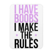 Ik heb borsten die ik maak... magneet (Verticaal)