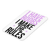 Ik heb borsten die ik maak... magneet (Linkerzijde)